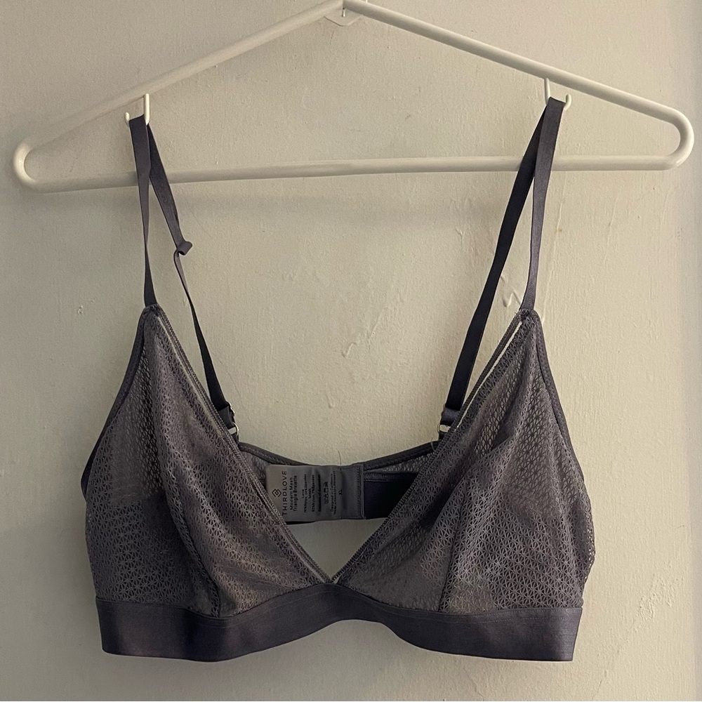 Thirdlove Modern Mesh Triangle Bralette Size XL